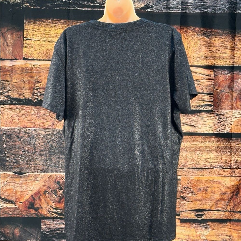 Harley-Davidson Black Sparkle V-Neck Tee - Picture 3 of 5